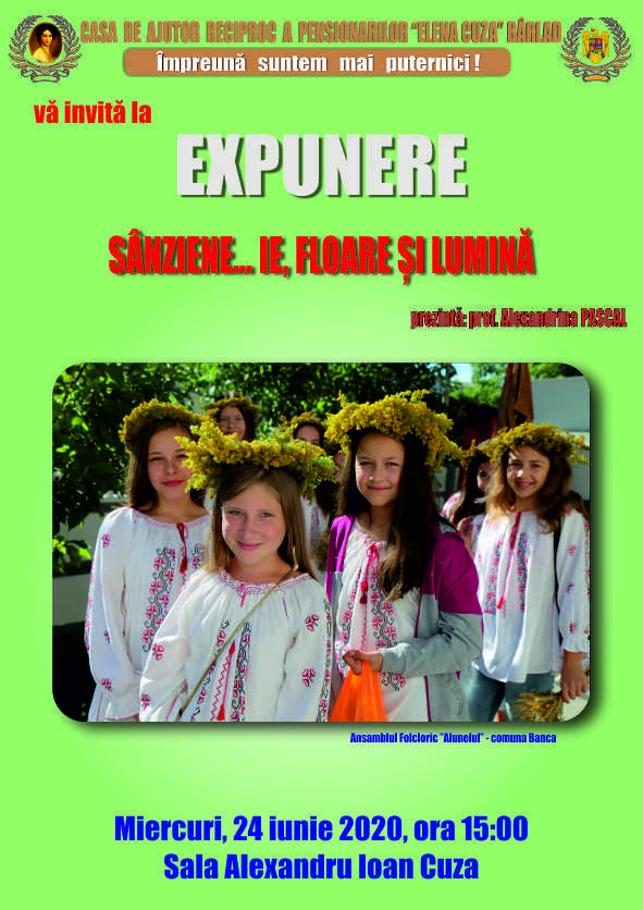 Expunere - Sânziene... Ie, Floare Și Lumină